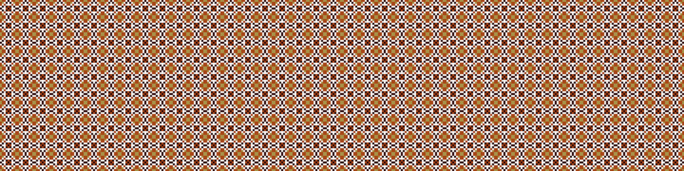 Abstract Cross Pattern Dots Logo generative computational art illustration