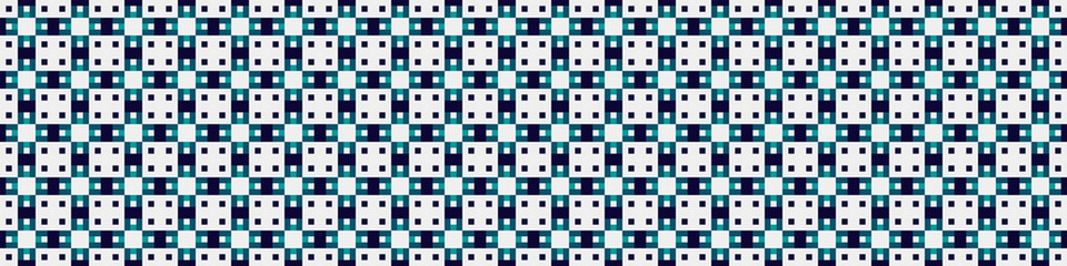 Abstract Cross Pattern Dots Logo generative computational art illustration