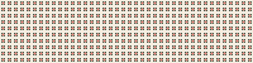 Abstract Cross Pattern Dots Logo generative computational art illustration