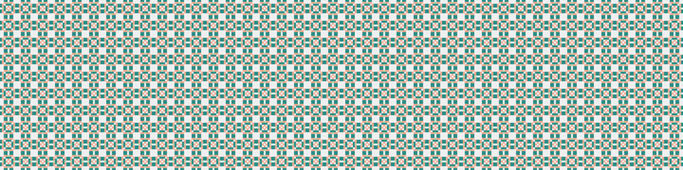 Abstract Cross Pattern Dots Logo generative computational art illustration