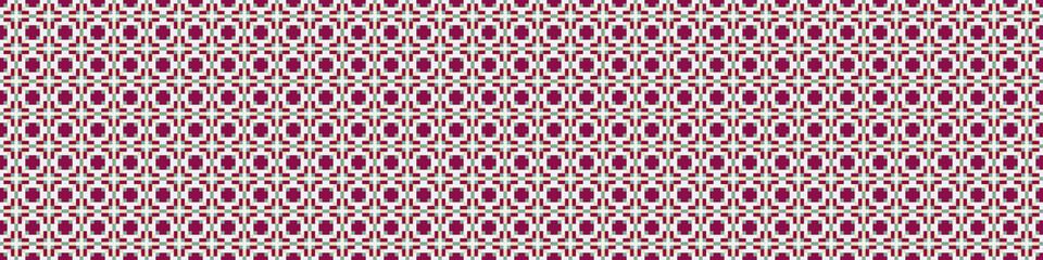 Abstract Cross Pattern Dots Logo generative computational art illustration