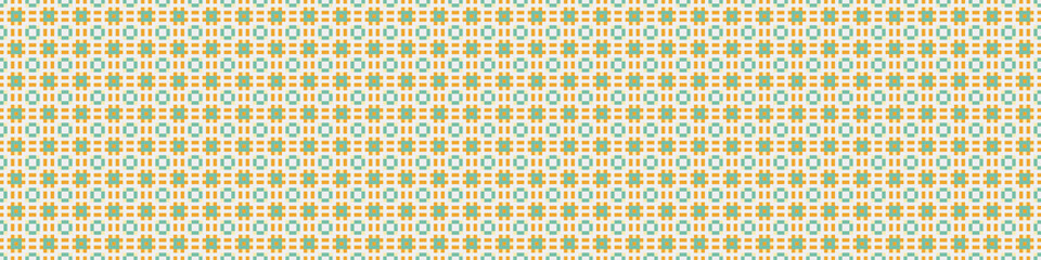 Abstract Cross Pattern Dots Logo generative computational art illustration