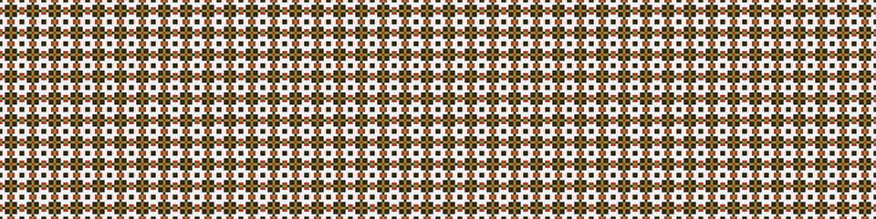 Abstract Cross Pattern Dots Logo generative computational art illustration