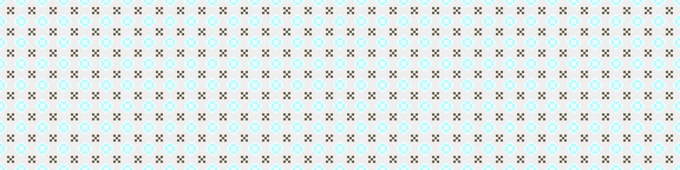 Abstract Cross Pattern Dots Logo generative computational art illustration