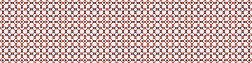 Abstract Cross Pattern Dots Logo generative computational art illustration