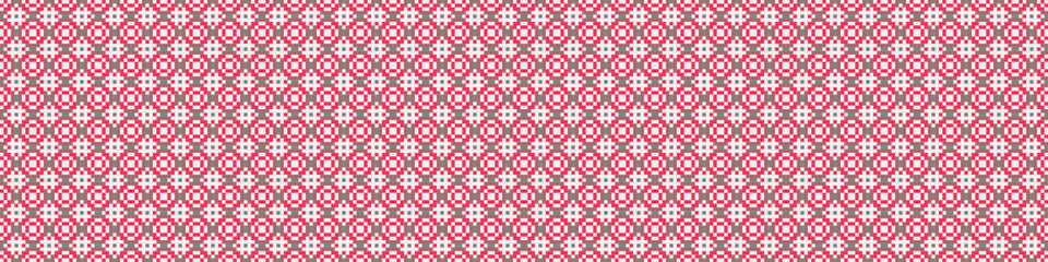 Abstract Cross Pattern Dots Logo generative computational art illustration