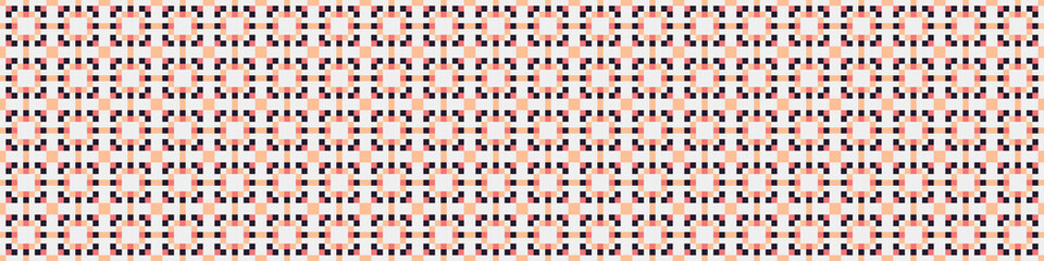 Abstract Cross Pattern Dots Logo generative computational art illustration