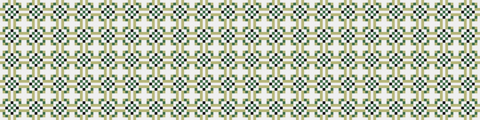 Abstract Cross Pattern Dots Logo generative computational art illustration