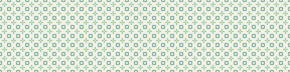 Fototapeta premium Abstract Cross Pattern Dots Logo generative computational art illustration