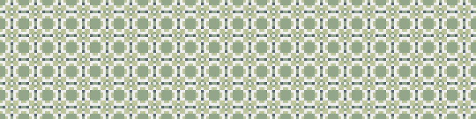 Fototapeta premium Abstract Cross Pattern Dots Logo generative computational art illustration