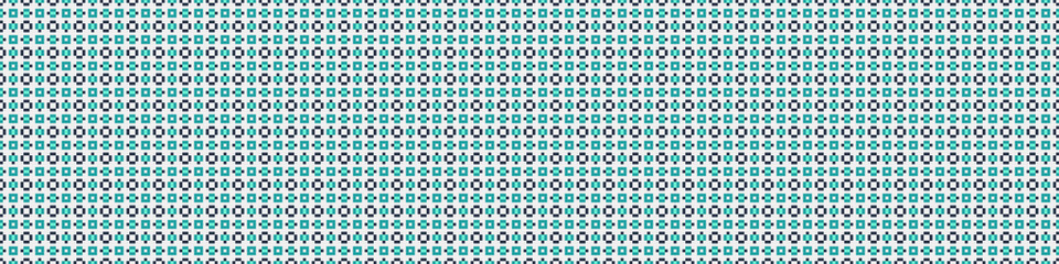 Abstract Cross Pattern Dots Logo generative computational art illustration