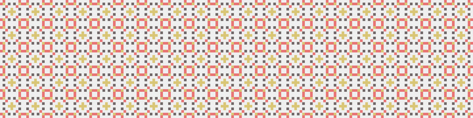 Abstract Cross Pattern Dots Logo generative computational art illustration