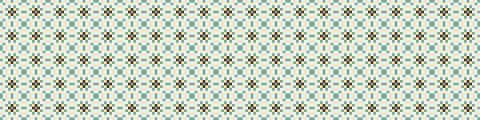 Abstract Cross Pattern Dots Logo generative computational art illustration