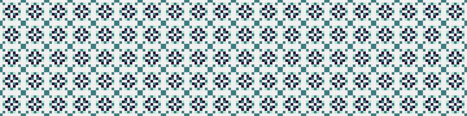 Abstract Cross Pattern Dots Logo generative computational art illustration