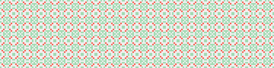 Abstract Cross Pattern Dots generative computational art illustration