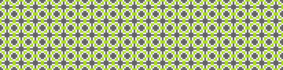 Abstract Cross Pattern Dots generative computational art illustration