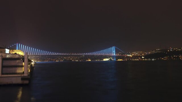 İstanbul Boğaziçi Köprüsü Time Lapse