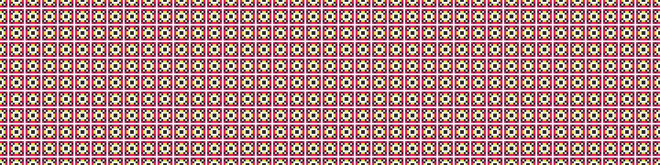 Abstract Cross Pattern Dots Logo generative computational art illustration