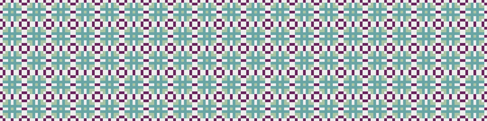 Abstract Cross Pattern Dots Logo generative computational art illustration