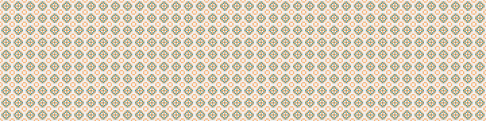 Abstract Cross Pattern Dots Logo generative computational art illustration