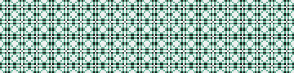 Abstract Cross Pattern Dots Logo generative computational art illustration