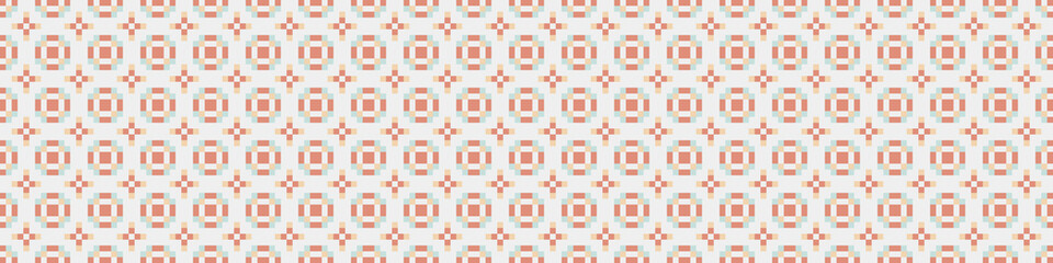 Abstract Cross Pattern Dots Logo generative computational art illustration