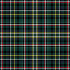Scott Green Modern Tartan Seamless Pattern - Repeating pattern design of Modern tartan