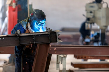 Gas metal arc welding (GMAW). In this process, an arc is struck between the base metal and a...