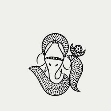 recommend clip art: Abstract Digital Line OM/GANESH Illustration