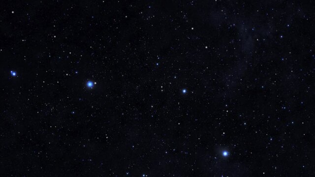 the universe is studded with bright shining stars