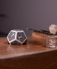 dungeons and dragons health potion with dice