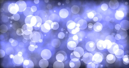 Blurred background with bright spots on color background