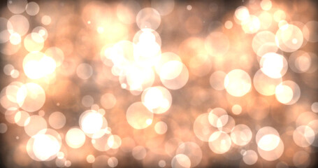 Blurred background with bright spots on color background
