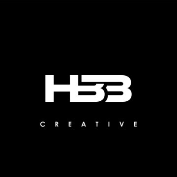 HBB Letter Initial Logo Design Template Vector Illustration	
