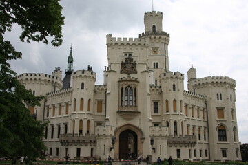 Fototapeta na wymiar Hluboka Castle
