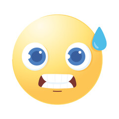 social media emoji grinning icon