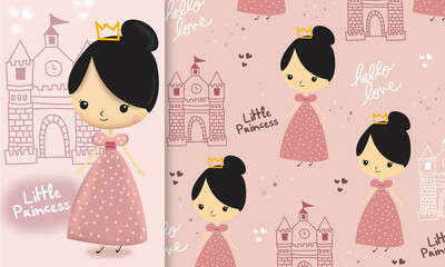 Little Princess with pattern