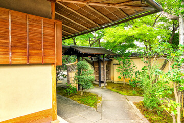Fototapeta premium 京都、大徳寺塔頭黄梅院