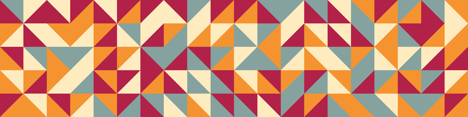 Fototapeta premium Abstract Geometric Pattern generative computational art illustration