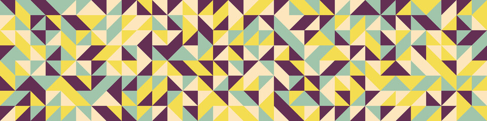Fototapeta premium Abstract Geometric Pattern generative computational art illustration