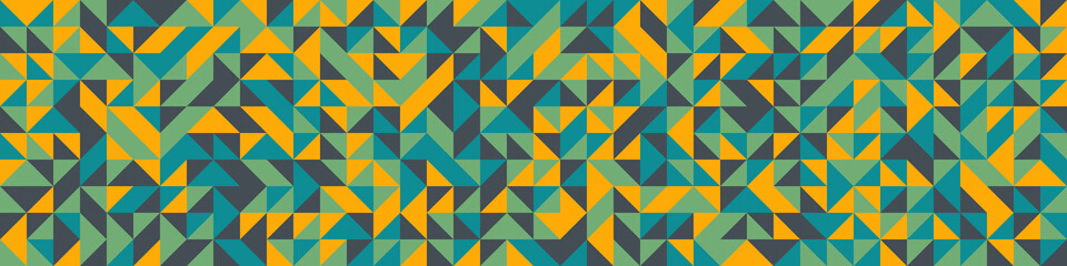 Obraz premium Abstract Geometric Pattern generative computational art illustration