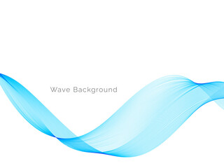 Modern decorative wave stylish dynamic background
