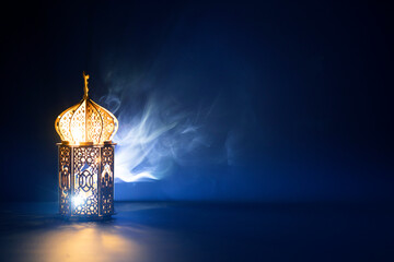 Arabic lantern, Ramadan kareem background