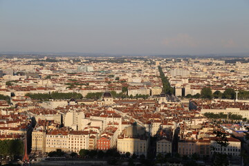 Fototapeta premium Vue de Lyon