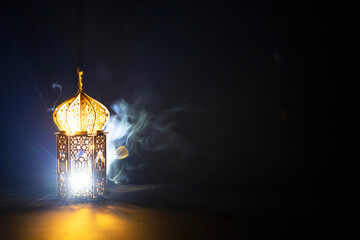 Arabic lantern, Ramadan kareem background