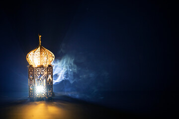 Arabic lantern, Ramadan kareem background