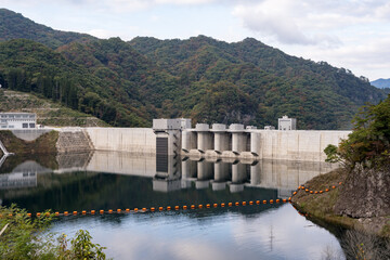 八ッ場ダム　群馬県 吾妻郡 長野原町  秋