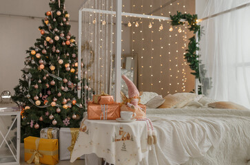 christmas tree with gifts