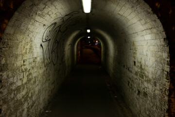 a tunnel leading to the end