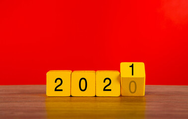 2021 new year background concept.